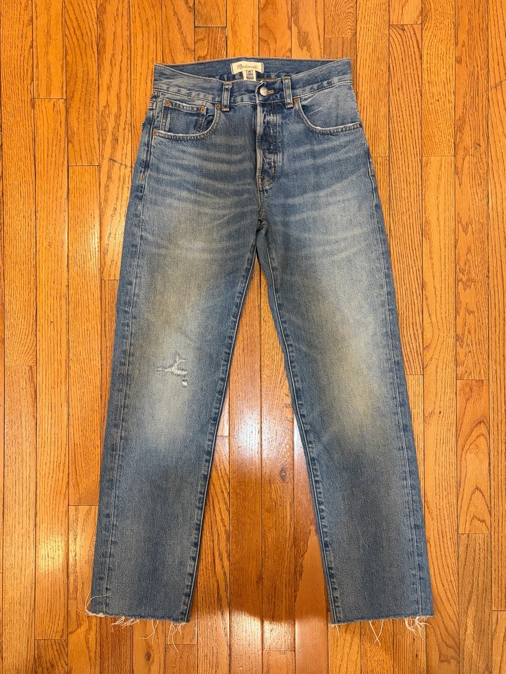 Madewell Dean Easy Straight Jean